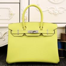 Hermes Birkin 30cm 35cm Bag In Yellow Epsom Leather