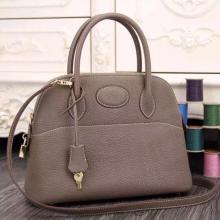 High Quality Hermes Bolide Tote Bag In Etain Leather