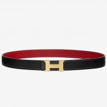 Faux Cheap Hermes Mini Constance Belt Buckle & Red Epsom 24 MM Strap