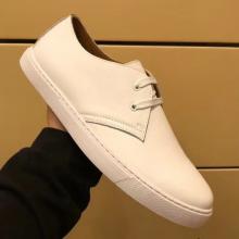 Cheap Hermes One Sneaker In White Leather