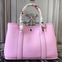 Top Quality Hermes Garden Party 30cm TPM Pink Handbag