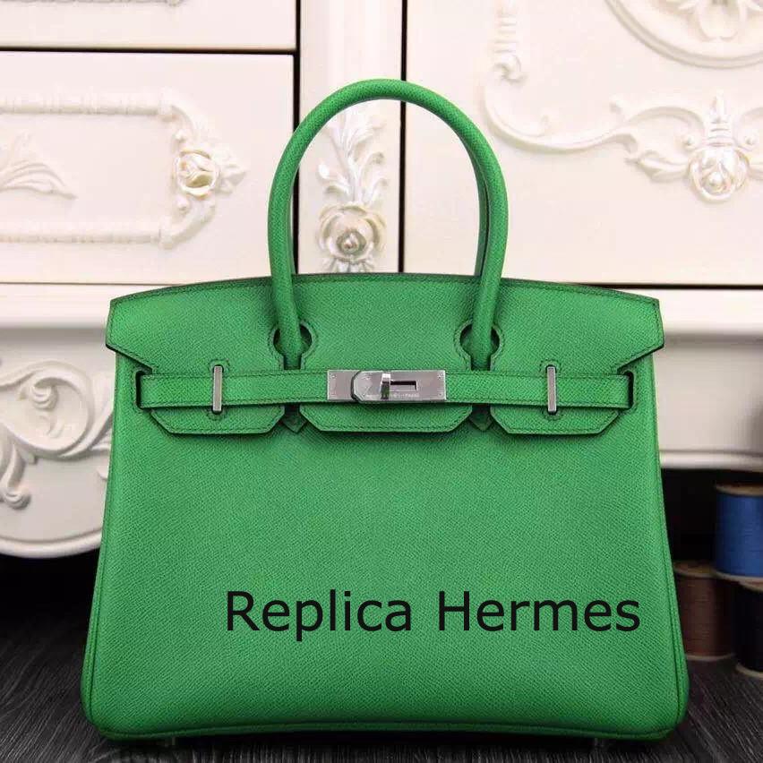 Hermes Birkin 30cm 35cm Bag In Bamboo Epsom Leather