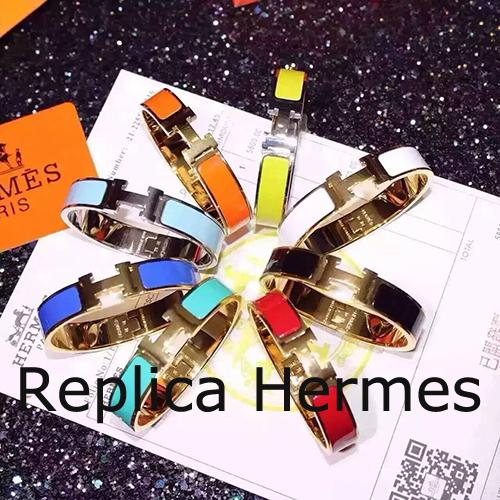 High End Hermes Clic Clac H Enamel Bracelet With Gold/Silver/Pink Gold MM
