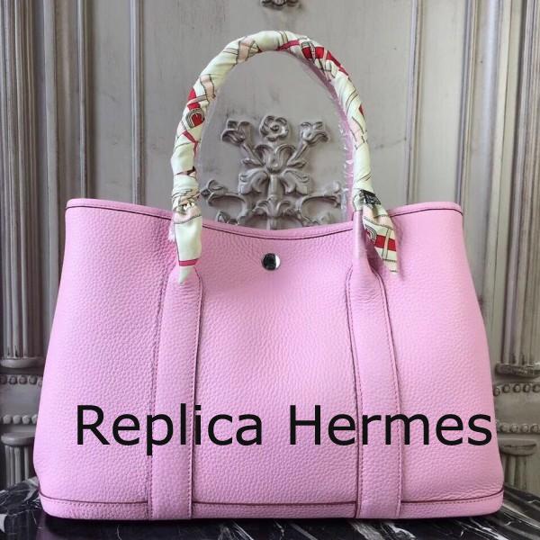 Hermes Garden Party 36cm PM Pink Handbag