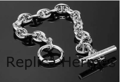 Replica Hermes Chaine D’ancre Bracelet In Silver