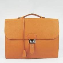 Hermes Orange Sac A Depeches 38cm Briefcase Bag