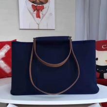 Knockoff High End Hermes Cabag Elan Bag In Dark Blue Canvas