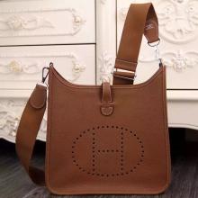 AAA Hermes Brown Evelyne III PM Bag