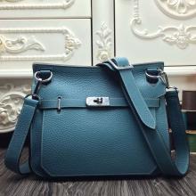 Hermes Blue Jean Large Jypsiere 34cm Bag Replica