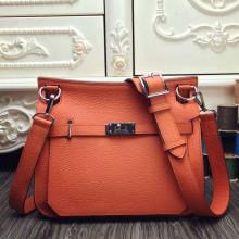 Imitation Hermes Orange Large Jypsiere 34cm Bag