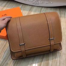 Knockoff Hermes Brown Steve 35 Messenger Bag