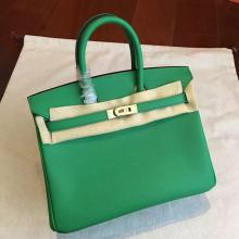 Hermes Bamboo Epsom Birkin 25cm Handmade Bag Replica