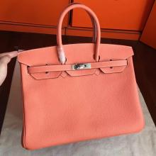 Replica Hermes Crevette Clemence Birkin 35cm Handmade Bag