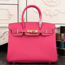 Replica AAA Hermes Birkin 30cm 35cm Bag In Rose Red Epsom Leather