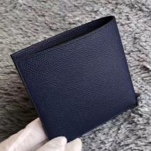 Hermes Dark Blue MC2 Copernic Compact Wallet