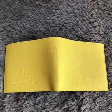 Designer Fake Hermes Yellow MC2 Copernic Compact Wallet