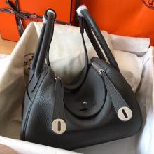 Luxury Copy Hermes Ardoise Lindy 26cm Clemence Handmade Bag