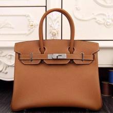1:1 Hermes Birkin 30cm 35cm Bag In Brown Epsom Leather