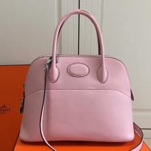 Replica AAA Hermes Bolide 31cm Bag In Pink Swift Leather