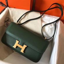 1:1 Hermes Vert Anglais Epsom Constance Elan 25cm Bag