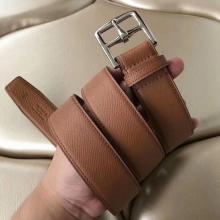 Copy Hermes Etriviere 40 Belt In Brown Epsom Leather