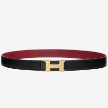 Copy Cheap Hermes Mini Constance Belt Buckle & Ruby Epsom 24 MM Strap