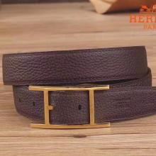 Hermes Quentin 32 MM Chocolate Reversible Belt