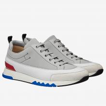 Faux Luxury Hermes Grey Rapid Sneakers