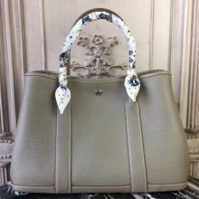 Hermes Garden Party 36cm PM Grey Handbag