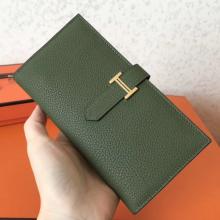 Imitation Hermes Canopee Clemence Bearn Gusset Wallet