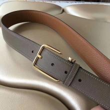 High Quality Fake Hermes Lennox 40 MM Belt In Etoupe Epsom Leather