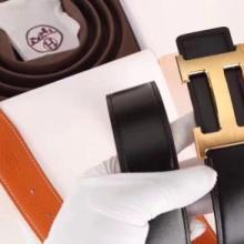 Hermes H Belt Buckle & Orange 32mm Clemence Strap Replica