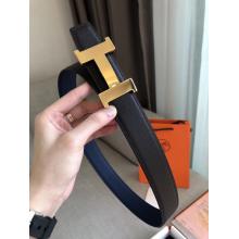 High Quality Imitation Hermes Constance Belt Buckle & Blue Epsom 38 MM Strap