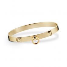 Faux Hermes Collier De Chien Bracelet Gold