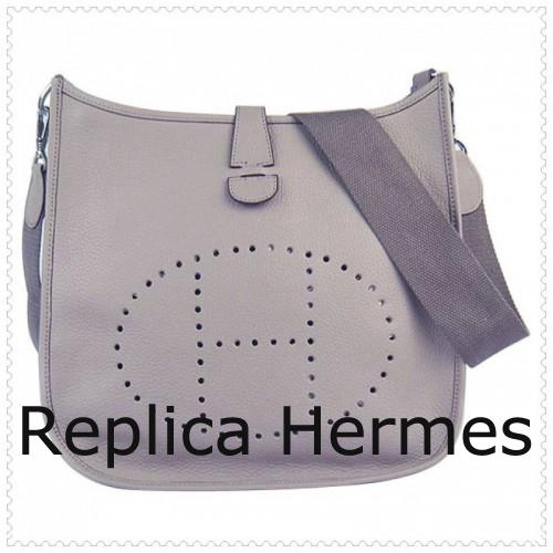 Hermes Evelyne III Bag Grey Replica