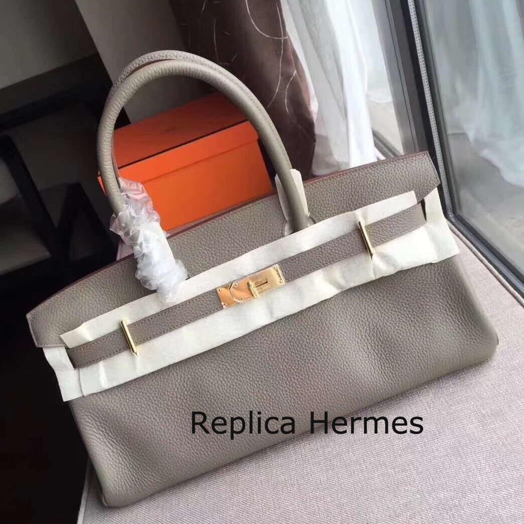 Hermes Grey JPG Birkin 42cm Shoulder Bag