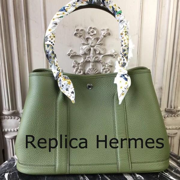 Hermes Garden Party 30cm TPM Canopee Handbag